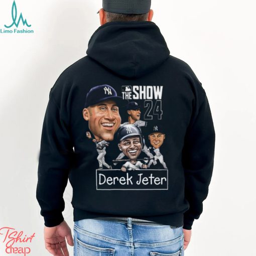 Derek Jeter The show 24 caricature shirt