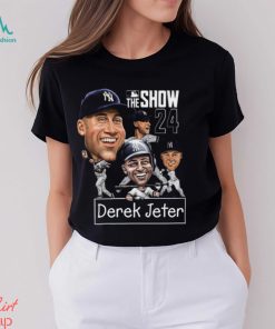 Derek Jeter The show 24 caricature shirt