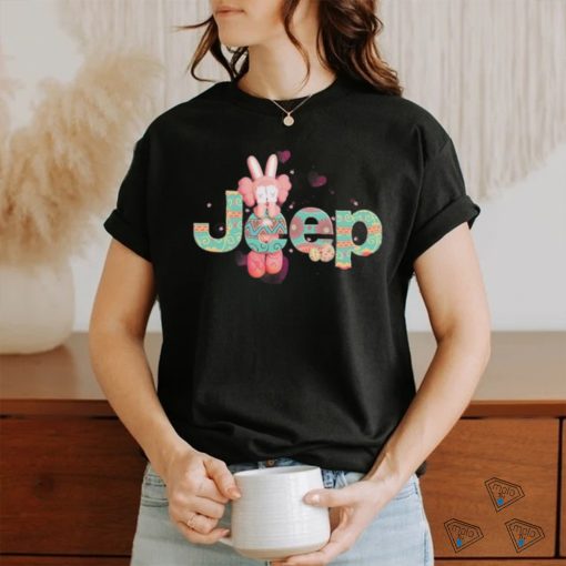 Design Rabbit Love Easter Jeep Shirt