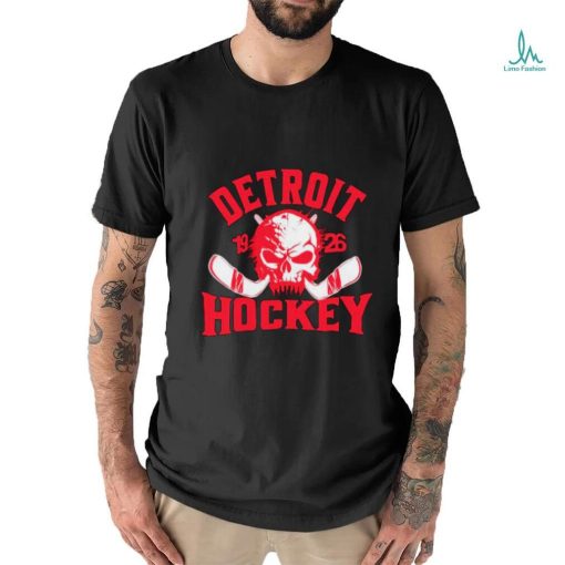Detroit Hockey Skull NHL Team classic shirt