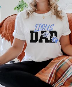 Detroit Lions Dad scratches t shirt