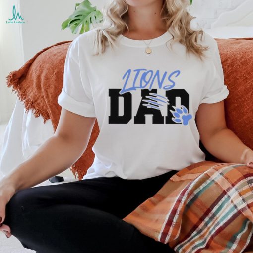 Detroit Lions Dad scratches t shirt