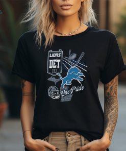 Detroit Lions Fanatics Branded Split Zone T Shirt