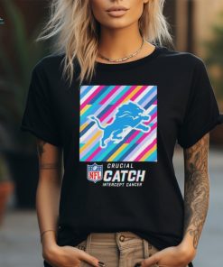 Detroit Lions NFL Crucial Catch Intercept Cancer 2024 shirt