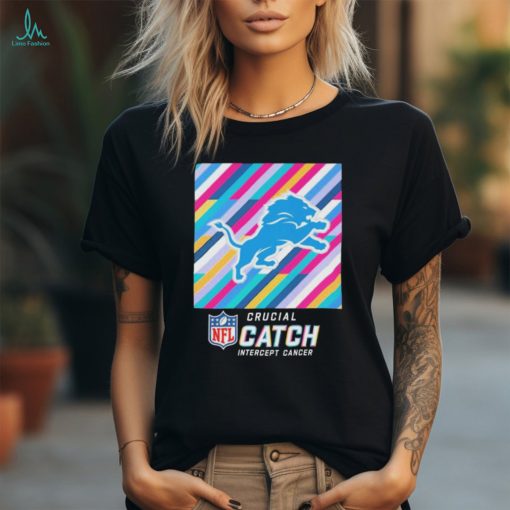 Detroit Lions NFL Crucial Catch Intercept Cancer 2024 shirt