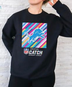 Detroit Lions NFL Crucial Catch Intercept Cancer 2024 shirt