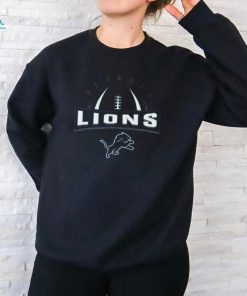 Detroit Lions Youth Blue Red Zone Long Sleeve T Shirt