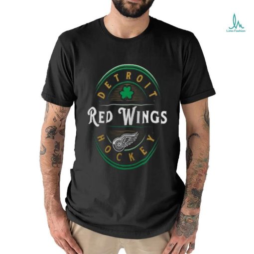 Detroit Red Wings Fanatics Branded St. Patrick’s Day Forever Lucky T Shirt