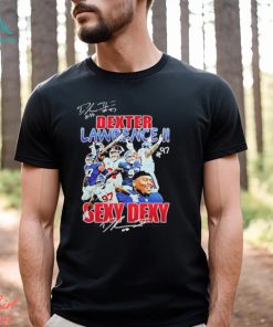 Dexter Lawrence II #97 Sexy Dexy Signature Shirt