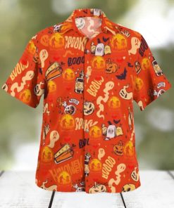 Disc Golf Halloween Skull Hawaiian Shirt