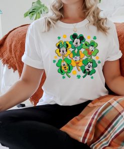 Disney Characters Shamrock St Patricks Day shirt