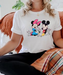 Disney Easter Mickey Minnie Bunny shirgt