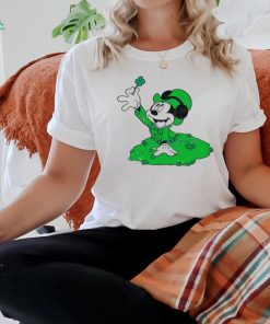 Disney Retro Mickey Mouse Four Leaf Clover shirt