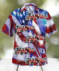 District Heights Maryland District Heights Career Fire Station 26 4th Of July Hawaiian Shirt