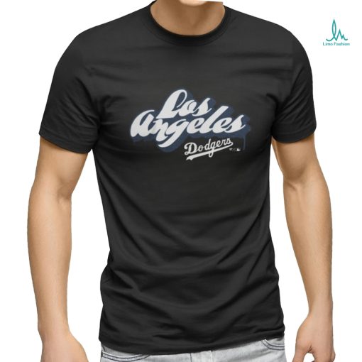Dodgers Merch Los Angeles Dodgers Fanatics Branded Black Graffiti T Shirt