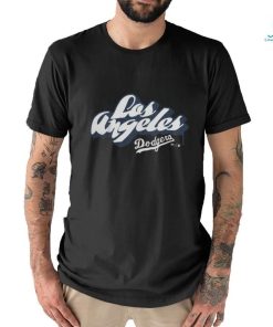 Dodgers Merch Los Angeles Dodgers Fanatics Branded Black Graffiti T Shirt