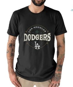 Dodgers Merch Los Angeles Dodgers Fanatics Branded Black St. Patrick's Day Lucky T Shirt