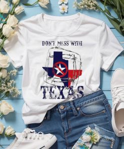 Don’t mess with Texas barbed steel fence shirt