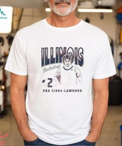 Dra Gibbs Lawhorn 2 University of Illinois basketball shirt