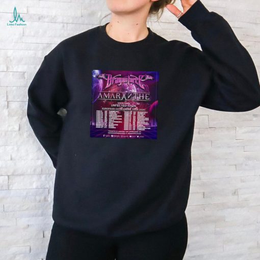 Dragonforce Amaranthe Tour 2024 T shirt