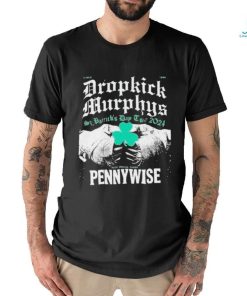 Dropkick Murphys ft Pennywise 2024 US St Patrick’s Day Tour T Shirt