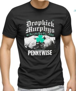 Dropkick Murphys ft Pennywise 2024 US St Patrick’s Day Tour T Shirt