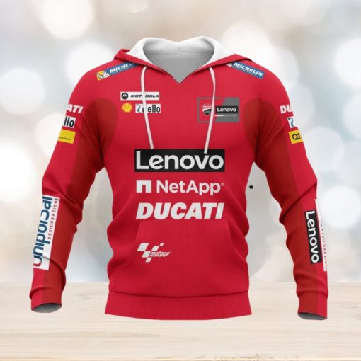 Ducati Corse Printing Hoodie, For Men And Women