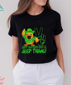 Duck ain’t nothing but a Jeep thang St Patrick’s Day shirt
