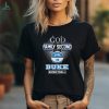Duke Blue Devils God First Family Second Then Duke Basketball 2024 shirt
