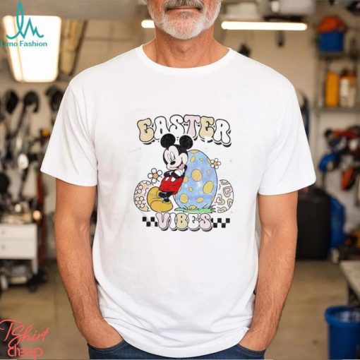 Easter Vibes Magical Castle Mickey Shirt