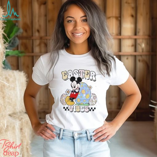 Easter Vibes Magical Castle Mickey Shirt