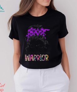 Eating disorders warrior messy bun shirt