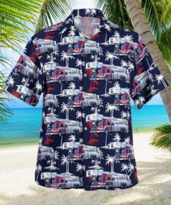 Edmonton Fire Rescue Services Alberta Canada. Hawaiian Shirt