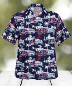 Edmonton Fire Rescue Services Alberta Canada. Hawaiian Shirt