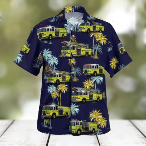 Egg Harbor City New Jersey Galloway Township Fire Department Pomona Volunteer Fire Company No. 3 Hawaiian Shirt