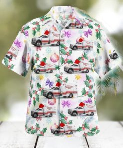 El Dorado County EMS Agency California Christmas Hawaiian Shirt