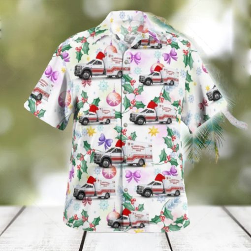 El Dorado County EMS Agency California Christmas Hawaiian Shirt