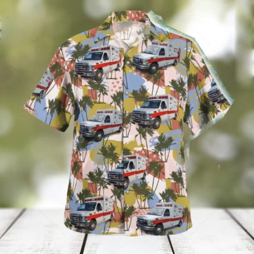 Elberon First Aid Squad Elberon New Jersey Hawaiian Shirt