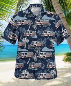 Elizabeth New Jersey Elizabeth Fire Department Hazmat 1 Hawaiian Shirt