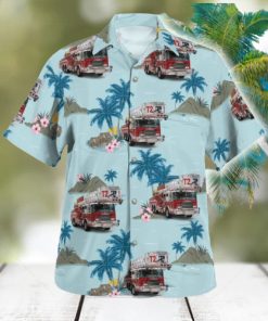 Elmhurst Fire Department Elmhurst Illinois Hawaiian Shirt