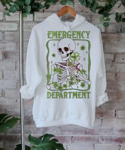 Emergency Department St Patricks Day Skeleton Shirt