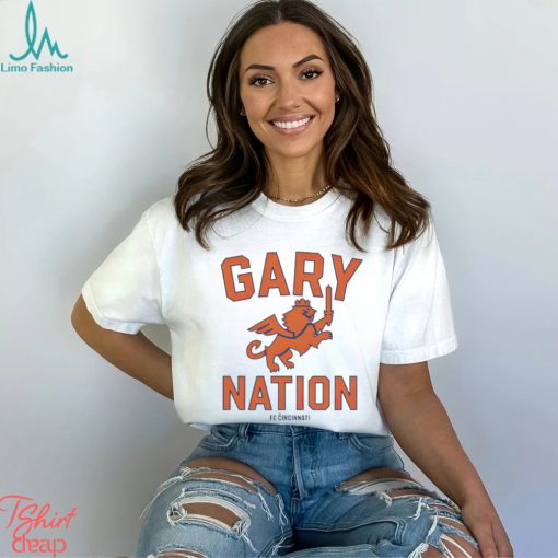 FC Cincinnati Gary Nation shirt