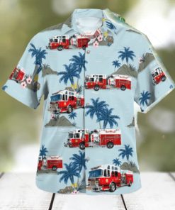 Fair Lawn Fire Company #3 Fair Lawn New Jersey Hawaiian Shirt