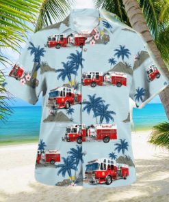 Fair Lawn Fire Company #3 Fair Lawn New Jersey Hawaiian Shirt