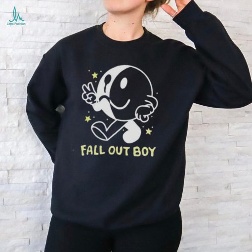 Fall Out Boy Peace Smiley Pullover shirt