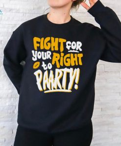 Fight For Your Right To Party Football Kansas City Chiefs shirt