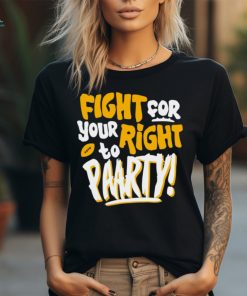 Fight For Your Right To Party Football Kansas City Chiefs shirt