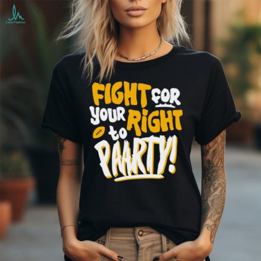 Fight For Your Right To Party Football Kansas City Chiefs shirt