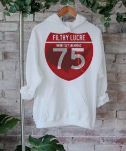 Filthy lucre Infinitely infamous 75 map shirt