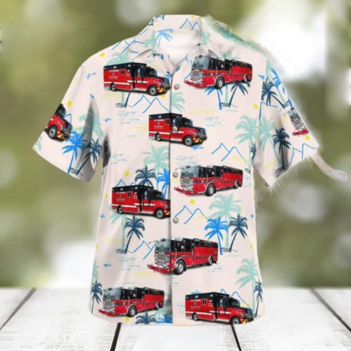 Fire Department City of Alexandria VA Hawaiian Shirt